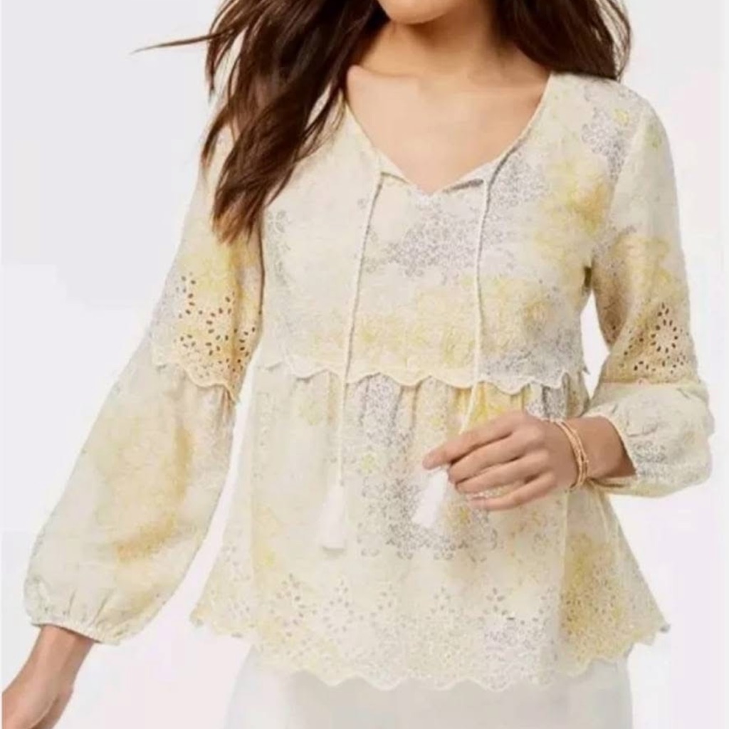 Nwot Style  Co Boho Blouse Size Small